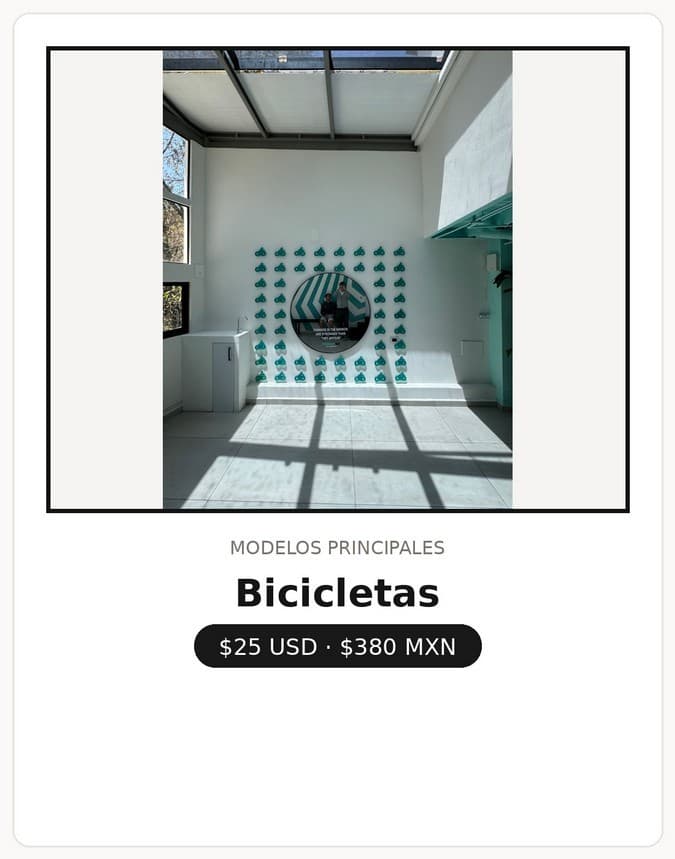 Composicion de bicicletas